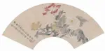 仿古畫名畫復制品惲壽平25-53古代花鳥畫國畫名人字畫