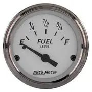 Autometer Fuel Level Gauge - 0 - 90 Ohm, 2 1/16 Inch, AU1904