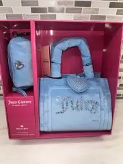 Juicy Couture Exclusive Big Spender 3 Piece Gift Box Set Blue Mini Tote
