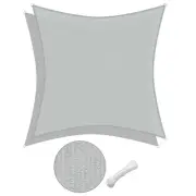 16x16' 95% UV Block Square Sun Shade Sail Canopy Outdoor Patio Pool Cover Net