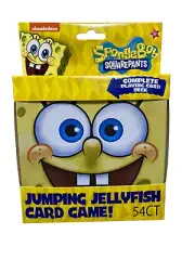 NICKELODEON SPONGEBOB SQUAREPANTS JUMPING JELLYFISH CARD GAME w Collector's Tin