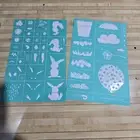 "Build A Bunny" Chalk Couture Chalk Transfer Stencil Sz E RETIRED (2) 12"X18's