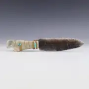 NATIVE AMERICAN ZUNI PICASSO MARBLE RAM FETISH BY TODD WESTIKA