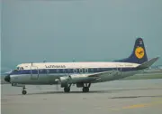 LUFTHANSA - Vickers Viscount 814