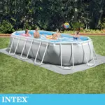 INTEX 船型框架速搭大型游泳池(附濾水泵)503X274X122CM(13365L)適用6歲+ (26795EH)