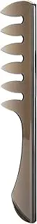 Retro Styling Large Back Wide Tooth Comb, Professional Tooth Combs Salon Shark Teeth Hair Combs, Tooth Oil Hair Comb Hairdressing Tools for Women Men (Grey, One size)