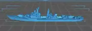 Destroyer - Kotlin class - Russian Navy - Wargaming - Axis and Allies - Naval Mi