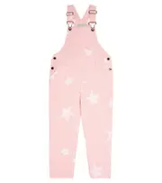 [Stella McCartney Kids] Stella McCartney Kids Printed denim overalls Y 6 pink