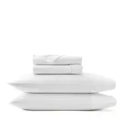 Boll & Branch Signature Organic Cotton Hemmed Sheet Set, Split King