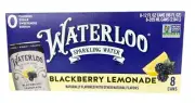 Waterloo Blackberry Lemonade Sparkling Water 8 Pack
