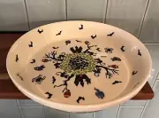 New Polish Pottery Monster Mash Large Shallow Bowl Halloween (50% to Charity)