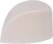 Healeved French Nail Art Container White Crystal Nail Powder Tray Line Maker Mold Essential
