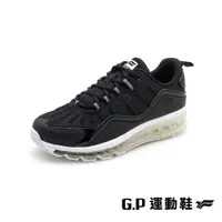 在飛比找PChome24h購物優惠-【G.P 女款全氣墊運動休閒鞋】P7633W-10 黑色 (