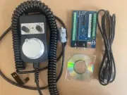 5 Axis USB MACH3 Driver Board Breakout Board with MPG Handwheel+Controller