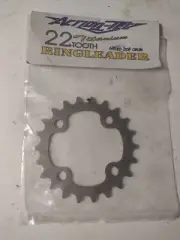 Nos 22 Tooth Titanium Chainring! 64mm 4 Bolt Circle Ringleader Action-tec