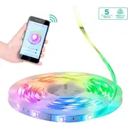 Mbeat activiva 5m IP65 Smart RGB & Warm White LED Strip Lights