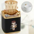 Mini Electric Cosmetic Powder Puff Washing Machine Makeup Brushes Cleaner Washer