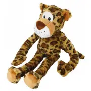 Swingin 19-Inch Large Plush Dog Toy with Extra Long Arms and Legs with Squeakers