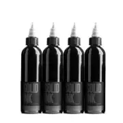 4oz set -SOLID INK BLACK LABEL | GREY WASH - stock in Sydney