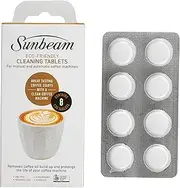Sunbeam Eco-Friendly Coffee Machine Descaler Tablets | Phosphate-Free Espresso Machine Cleaning Tablets, for Automatic & Manual Coffee Machines, 8 Count, EMA0025CL