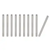 4x50mm Dowel Pins, 10pcs Round Head Flat Chamfered End Dowel Pin