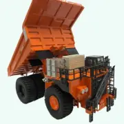Hitachi Construction Machinery EH5000AC-3 Dump Truck Diecast Model 1/87 Mini