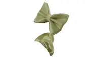 Mens Lemon Plain Coloured Checkered Bow Tie & Matching Pocket Square Set