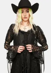 [Stuck on Stupid] Nancy Maxi Duster Top