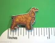 Cocker Spaniel - hat pin , lapel pin , tie tac , hatpin (S) GIFT BOXED cl