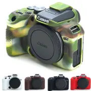 For Can&n EOS R10 R7 R6 R5 RP R 77D Case Camera Bag Soft Silicone Armor Skin