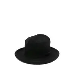 [Yohji Yamamoto] Yohji Yamamoto Wool-felt Fedora III NUMERIC BLACK