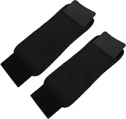 2pcs Riding Boots Protective Cover Leg Wraps for Horses Horse Care Boots Fly Leg Guard for Horse Animal Horse Leg Wraps Horse Leg Boots Horse Boots Leg Fly Boots Oxford Cloth Black