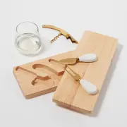 Sunnylife Picnic Cheese Knife & Board Set