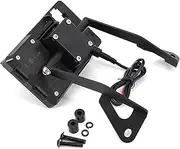 Motorcycle Navigation Bracket Motorcycle Accessories Stand Phone Mobile PhoneNavigation Plate Bracket for Moto Guzzi V85 TT 2019 2020 Phone Mount (Color : Set)