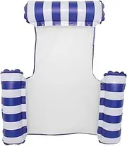 Swimming Ring Water Hammock Recliner Inflatable Floating Swimming Air Mattress Sea Swimming Ring Pool Party Toy Lounge Bed for Swimming LWX