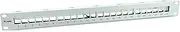 Equip 769326 24-Port Keystone Shielded Patch Panel Light Grey