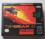 Top Gear 2 (Super Nintendo) SNES Box BEST Quality Available