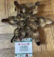 Christmas Deluxe Large Snowflake Cookie Cutter-Brand New-SHIPS N 24 HOURS