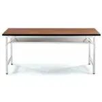 【睿庭OA辦公家具】深色木紋檯面折合會議桌（有各種尺寸長度）會議桌/辦公桌/抽屜桌/摺疊桌