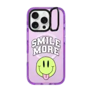iPhone 16 Pro Impact Ring Stand Case MagSafe Compatible Smile More by SOFE Store