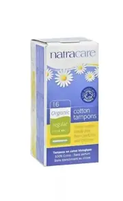 2 Boxes NATRACARE 100% ORGANIC COTTON TAMPONS ~ REGULAR/NORMAL ~
