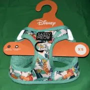 Sassy Meow Disney Lion King Adjustable Step In Harness (XS)