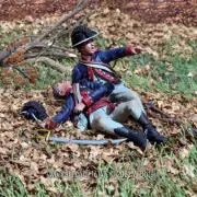 W.Britain 16141 "Officer Down!" Legion of the United States, 1794 (Britains)