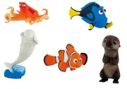 Bullyland Finding Dory Dory Nemo 2 Marlin Hank Bailey Dory Otter Action Figures