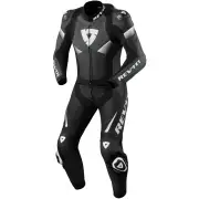 REV’IT! Argon 2 Black White Two Piece Motorcycle Suit