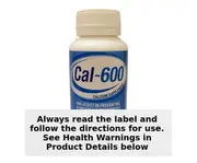 Cal-600 Calcium 120 Tablets