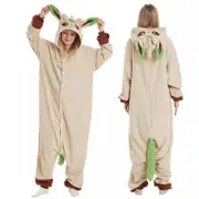 Pokemon Cosplay Costume Adult Pajama Party Costume Halloween - Leafeon