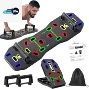 AERLANG Push up Board, Portable Multi-Function Foldable 10 in 1 Push up Bar, Pus