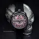 BOMBERG 炸彈錶 BOLT-68 Skull Pearl 珍珠骷顱手錶-紅x黑