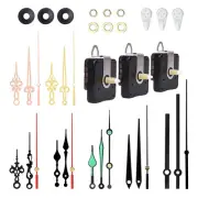Clock Hands and Motor Kit Clock Mechanism Replacement with 7 Pairs of5550